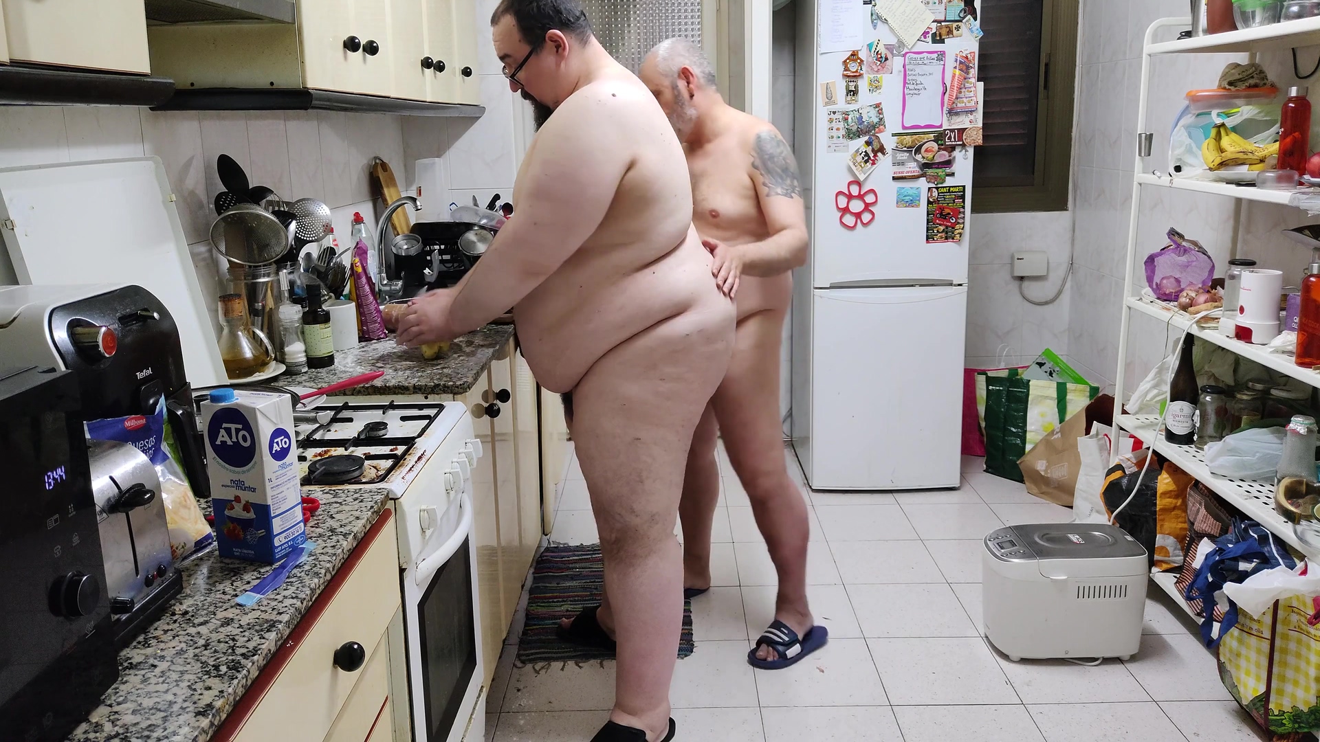Cooking Some Home Made Fresh Pasta Together