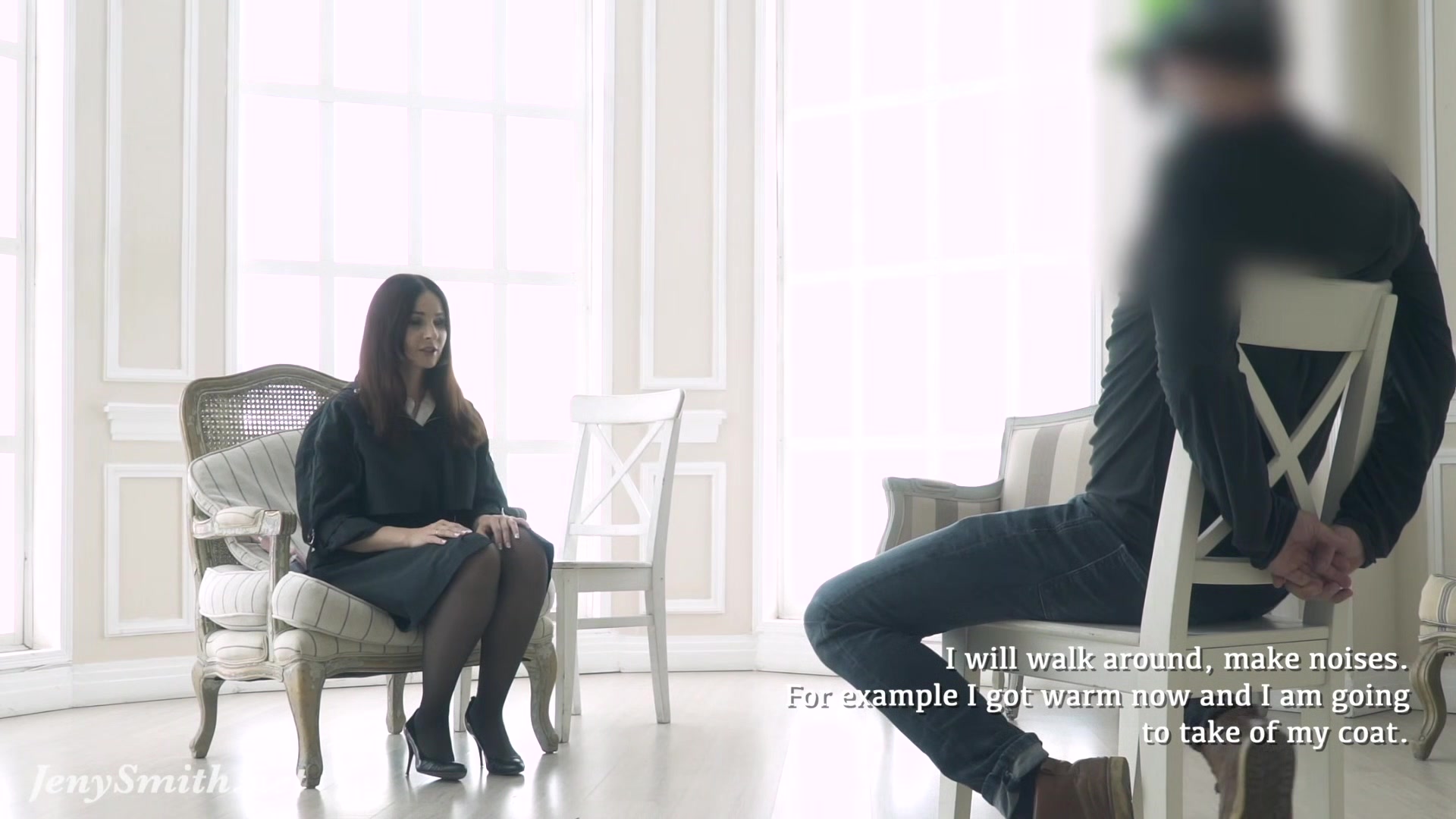 Psychologist in the darkness
