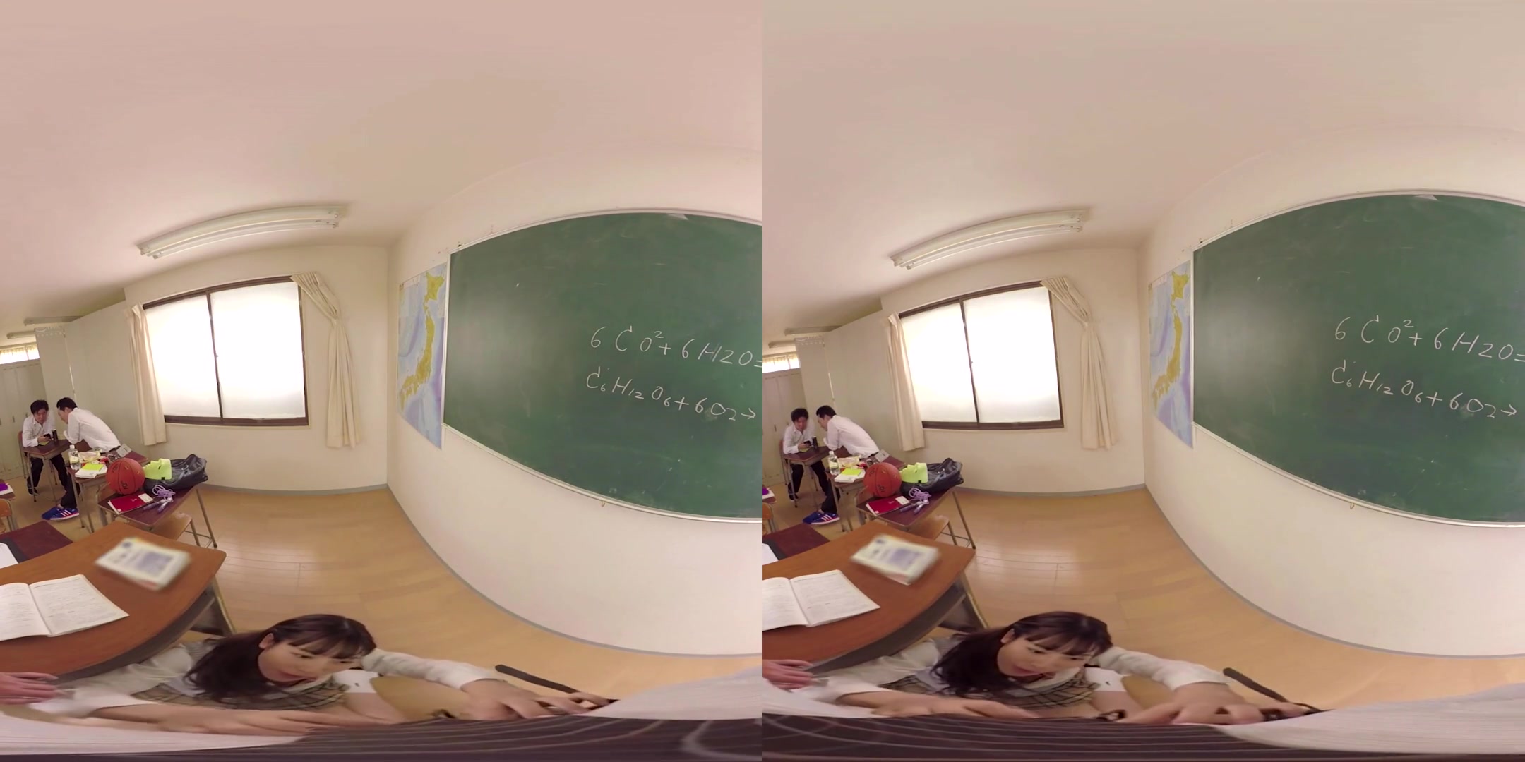 Ai Hoshina in Ai Hoshino Teasing Teacher Leads to Classroom Creampie 1 - WAAPVR