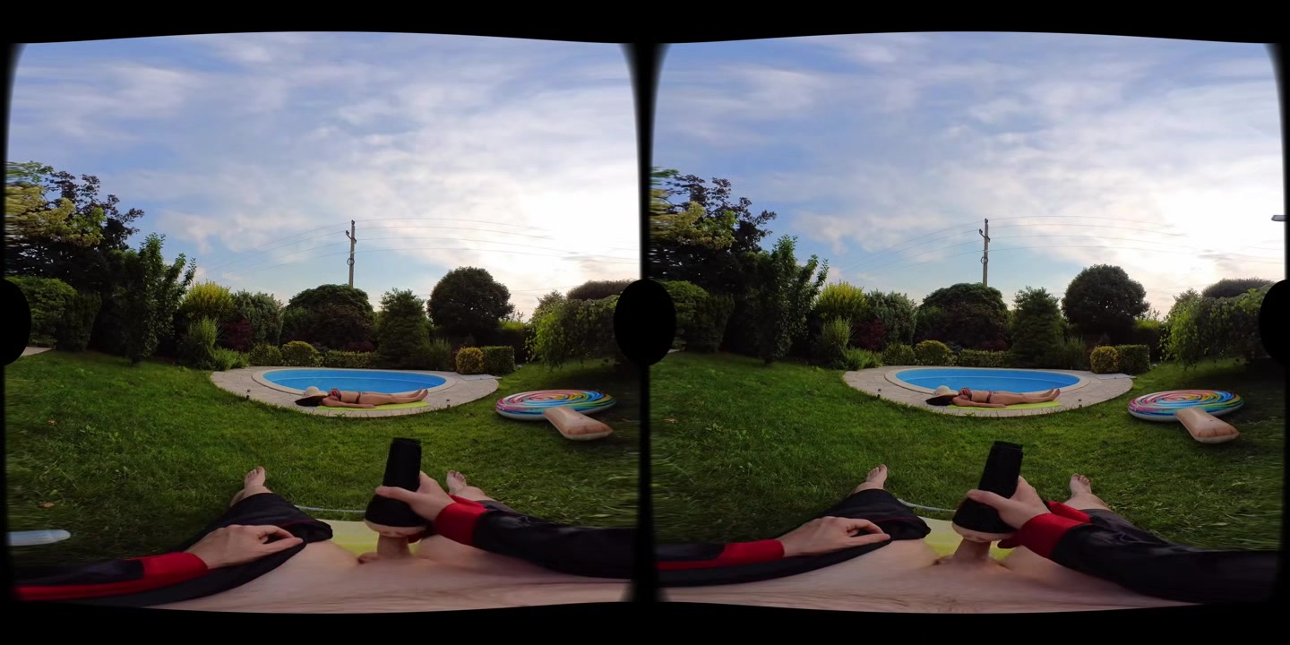 Watching Your Hot Neighbour At The Pool - AlecHardy