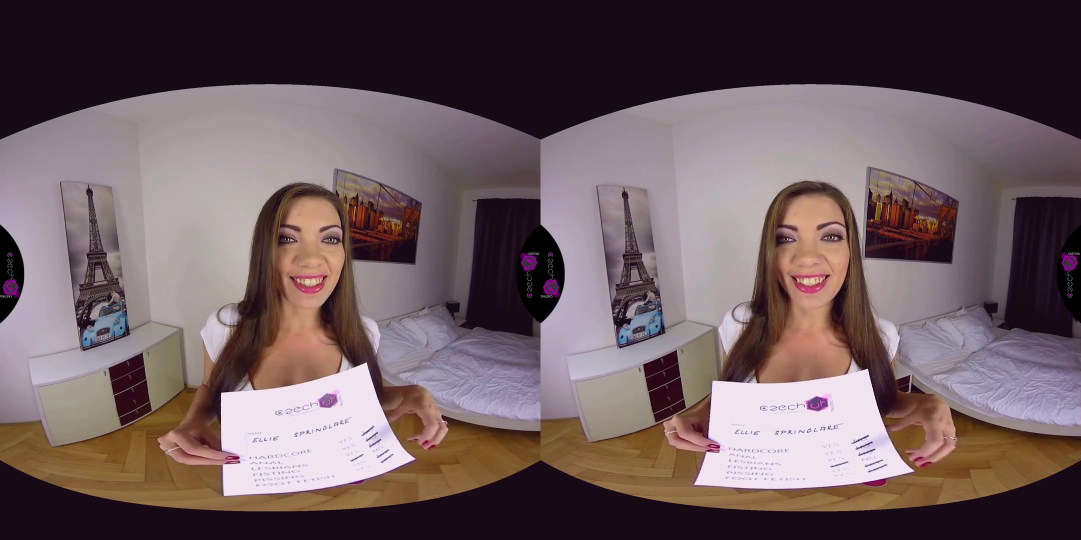 Ellie Springlare in Ellie Springlare Casting - CzechVRCasting