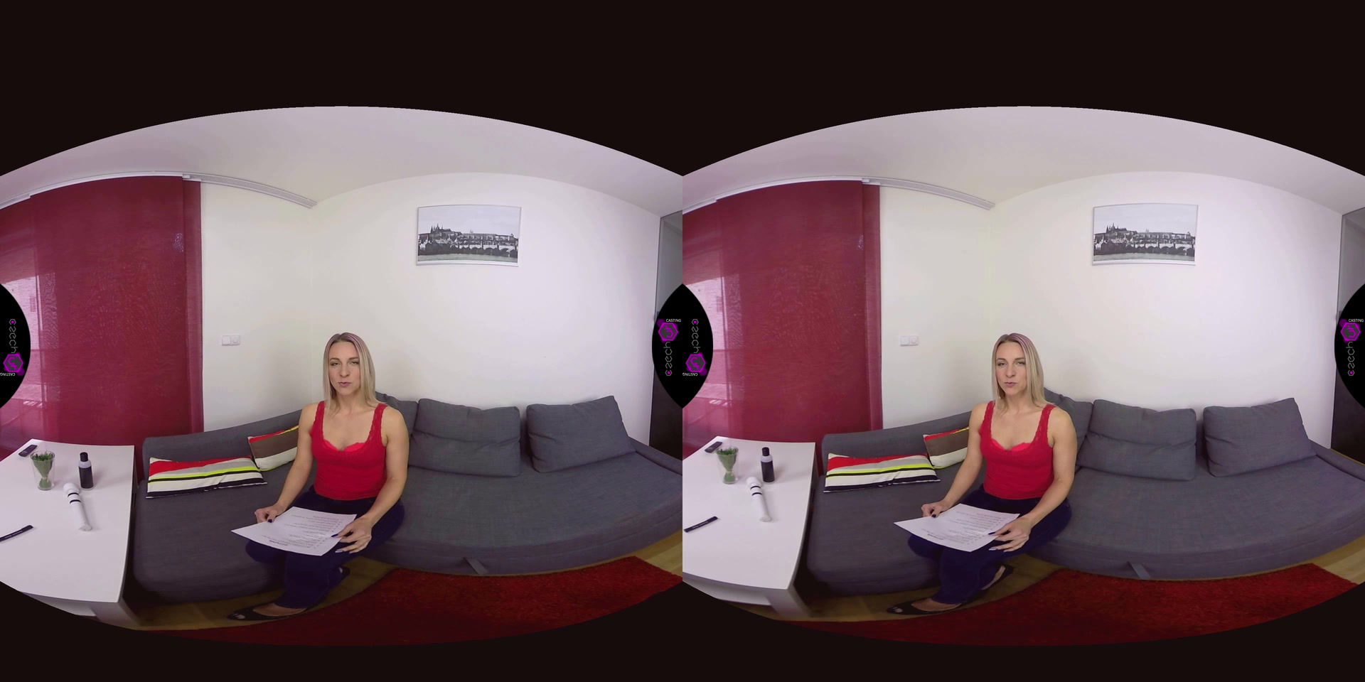 CzechVRCasting 103 VR Newbie's Creampie