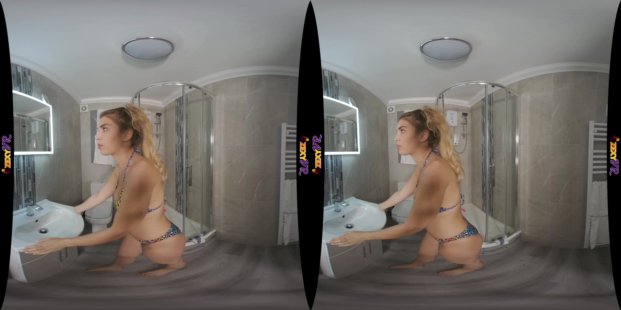 Cold Shower featuring Katie Louise - ZexyVR