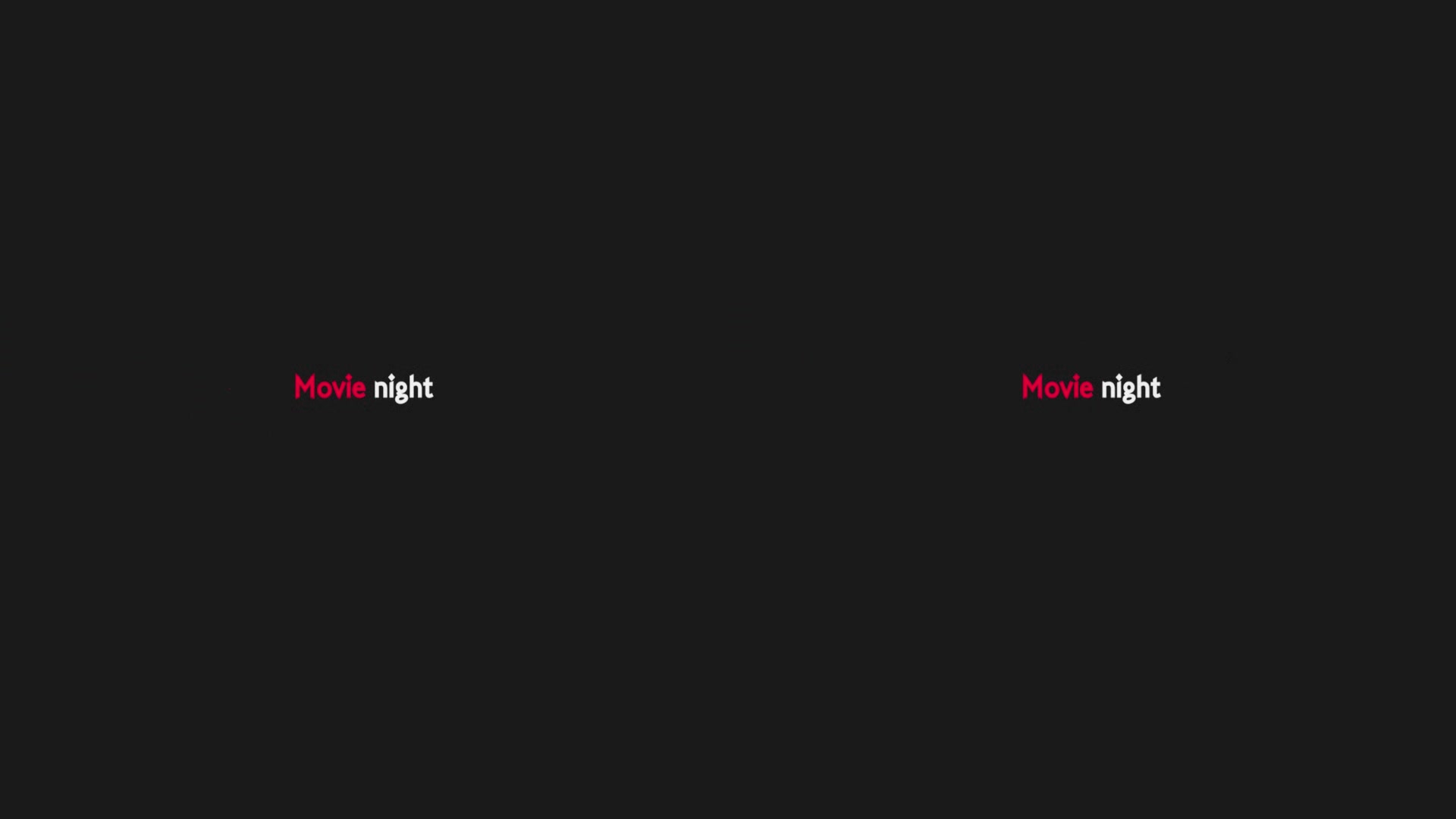 Movie night