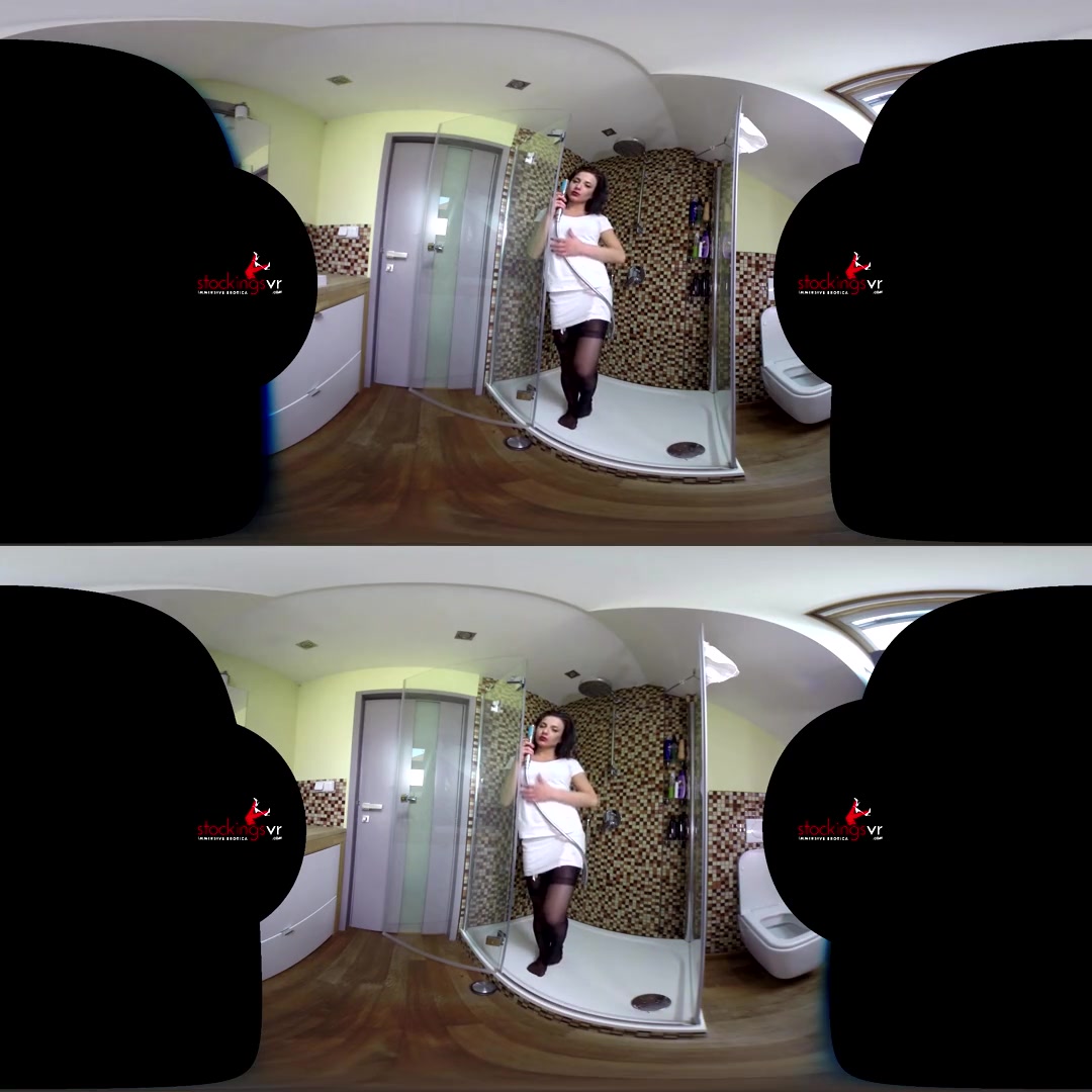 Lola Ver in Soaked And See Through Lola Ver - StockingsVR