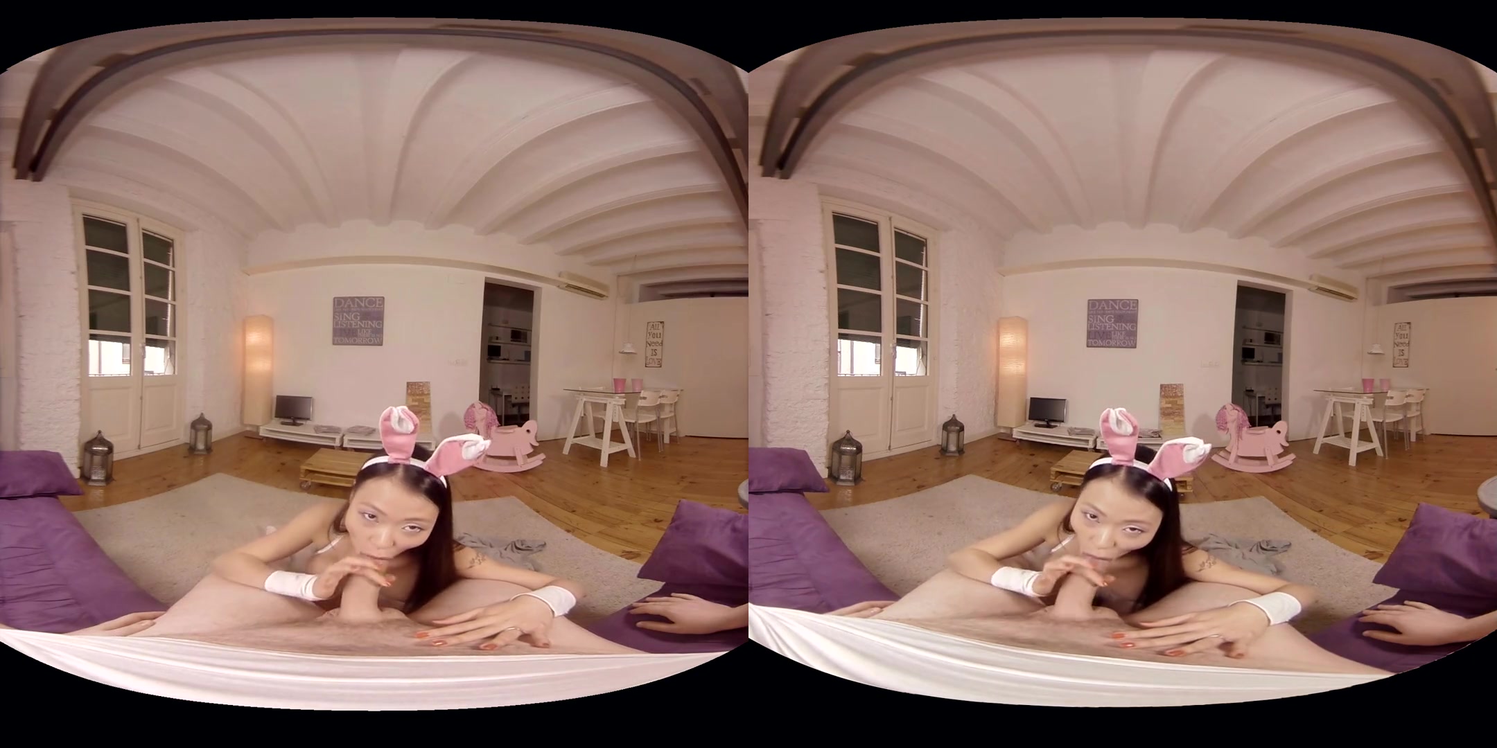 Pussykat in Asian Bunny - VirtualRealPorn