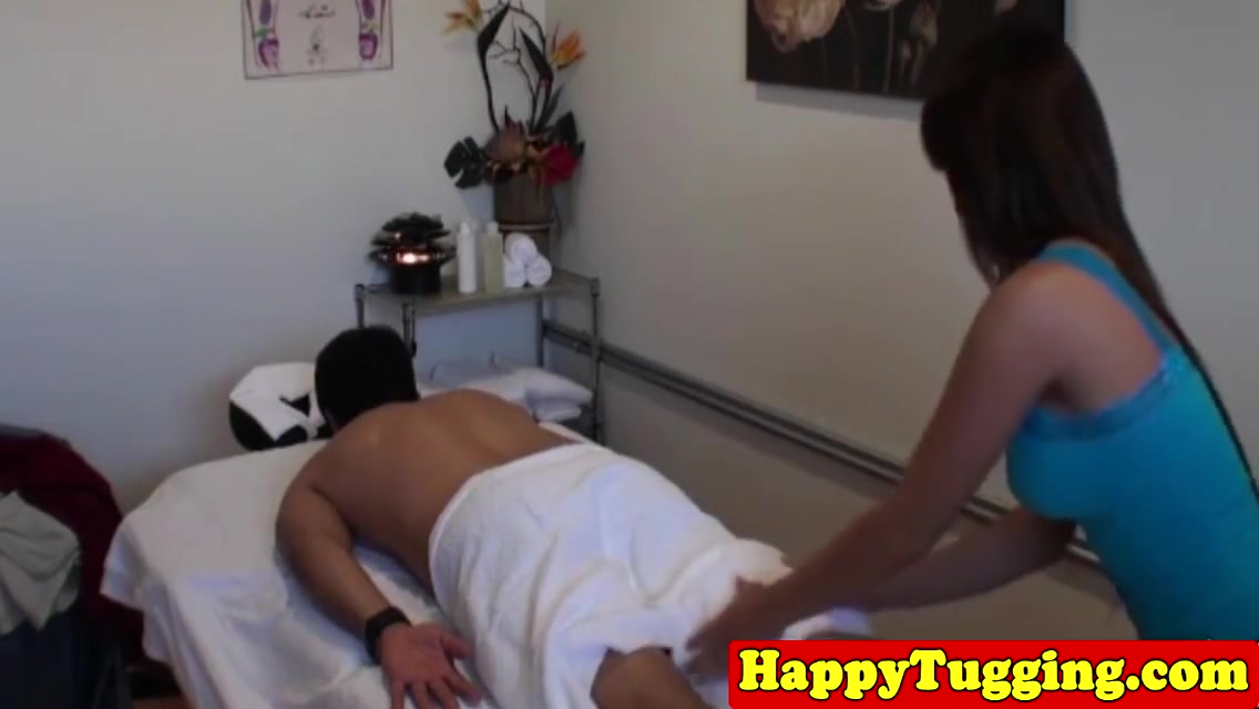 Real Nuru Masseuse Tugs Cock 8 Min