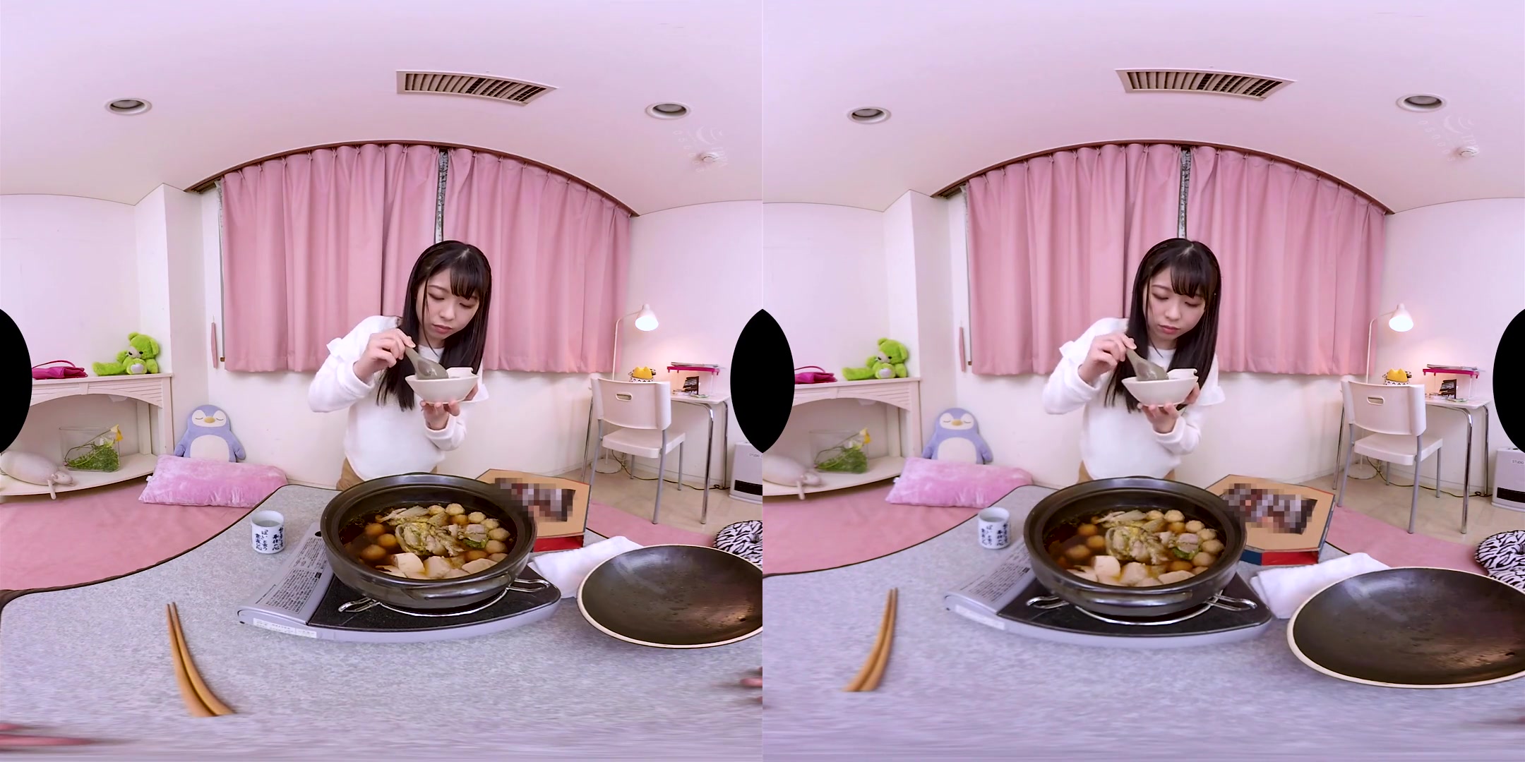 Rena Aoi in Rena Aoi Accidentally Dropping Towel for Lucky Pizza Deliveryman 1 - KMPVR