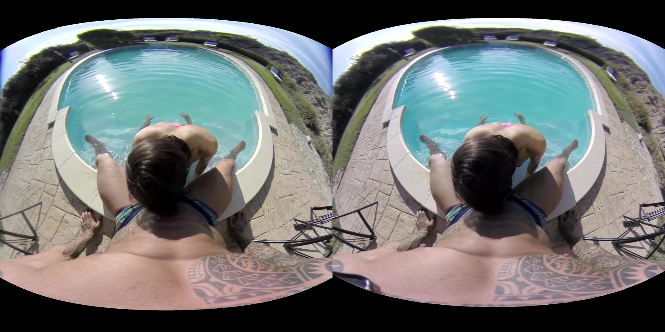 Gala Brown in Swimming Pool - VirtualRealPorn