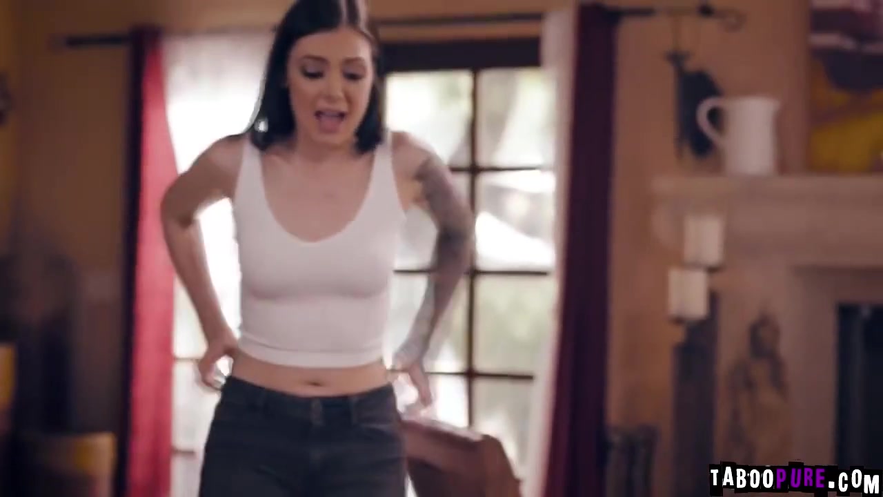 Marley Brinx - Stepdad Rams Tight Pussy From Behind Doggy