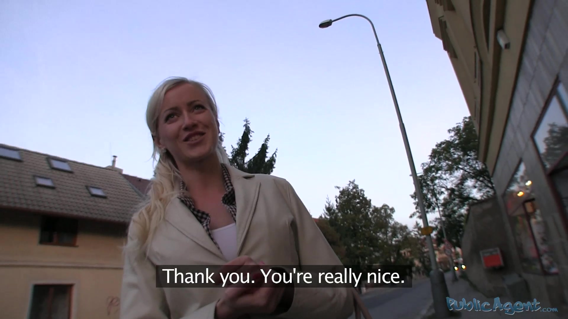 PublicAgent Movie Scene. Vicky
