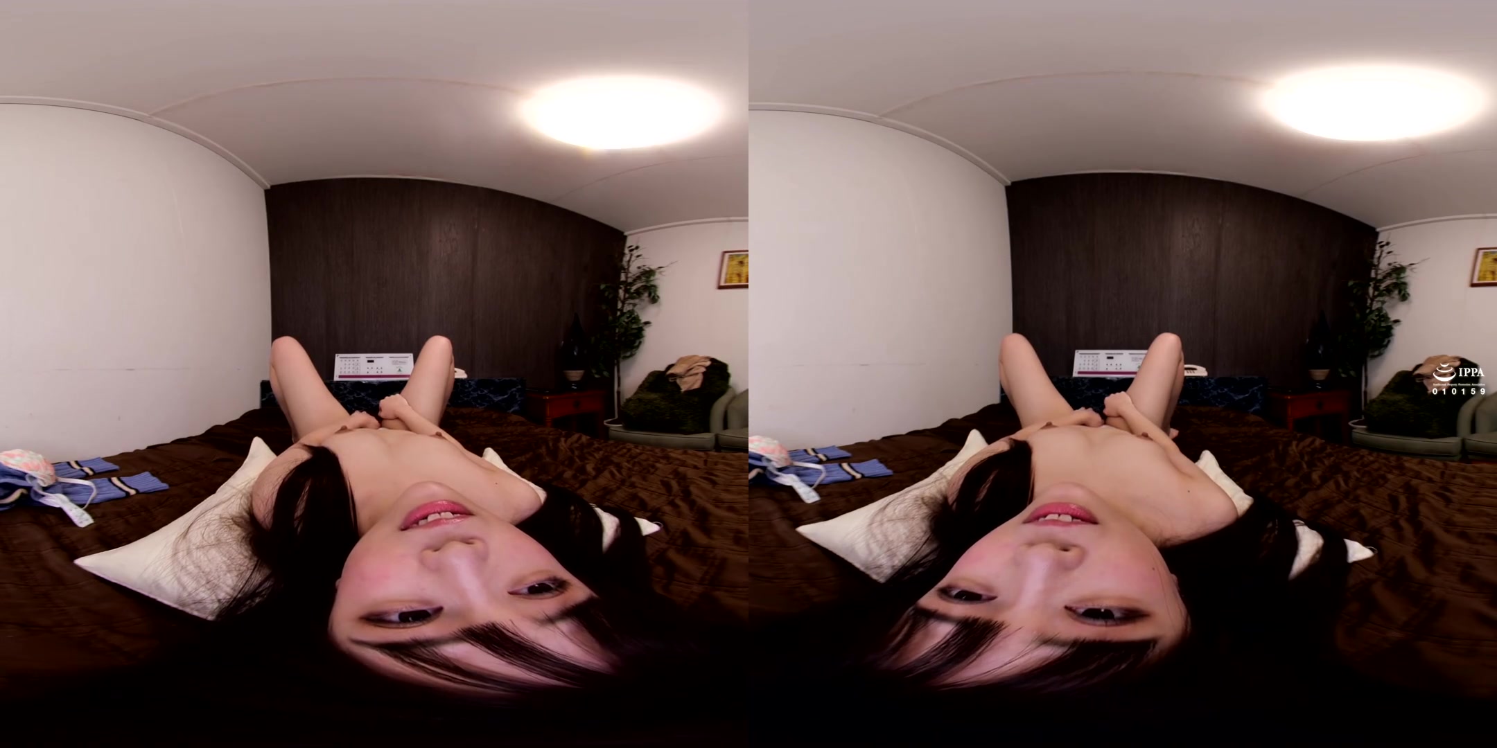 Karen Nanase Masturbation VR; JAV Idol Solo in Bed