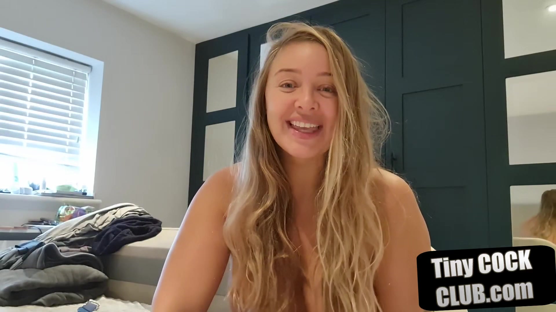 Bigtit sph domina teasing small cocks while showing tits off