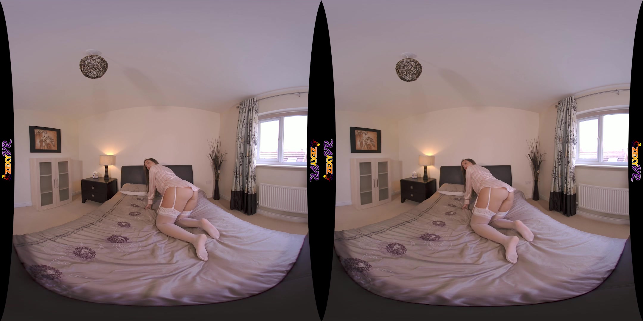 Bed Invitation featuring Frankie L - ZexyVR