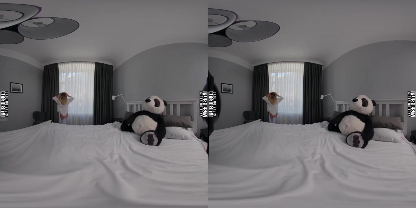 Stefani Kaleesy - New Boyfriend Panda Bear - PlushiesVR