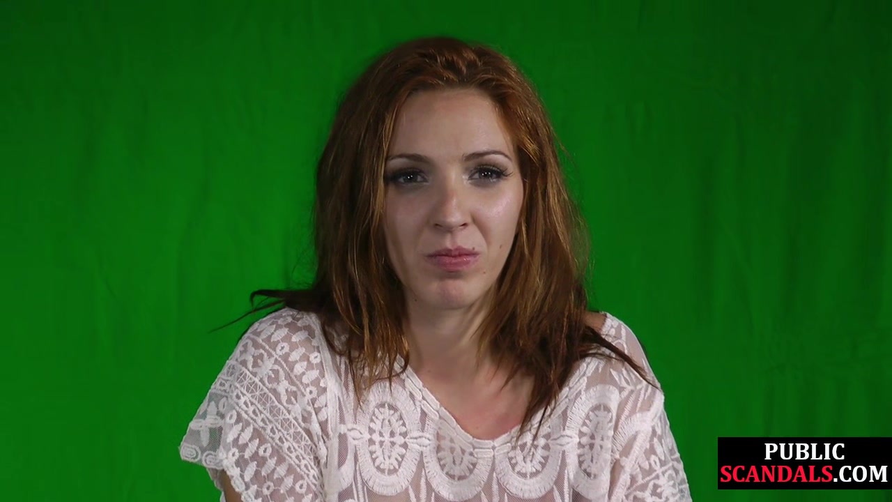 Scandalous redhead bitch dominated in orgy by big dick
