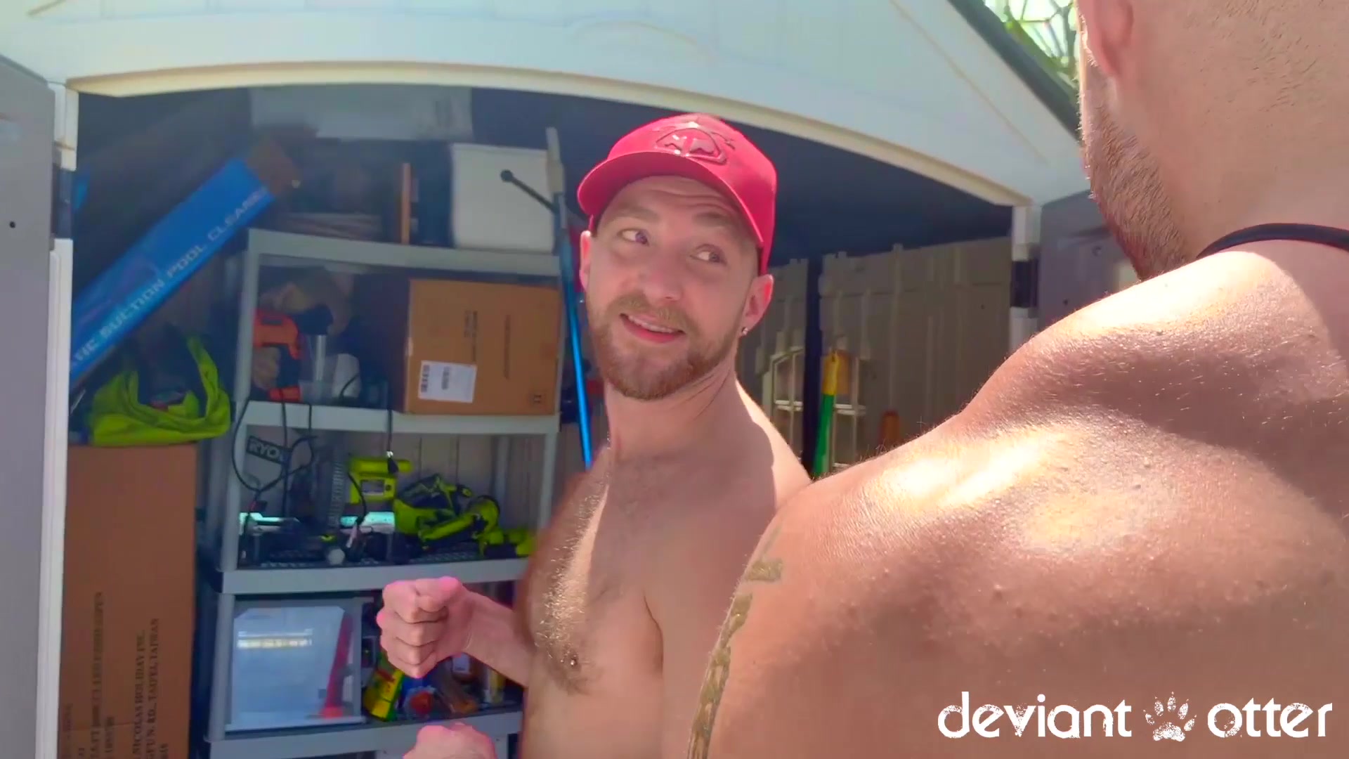 Deviant Otter Sniffing