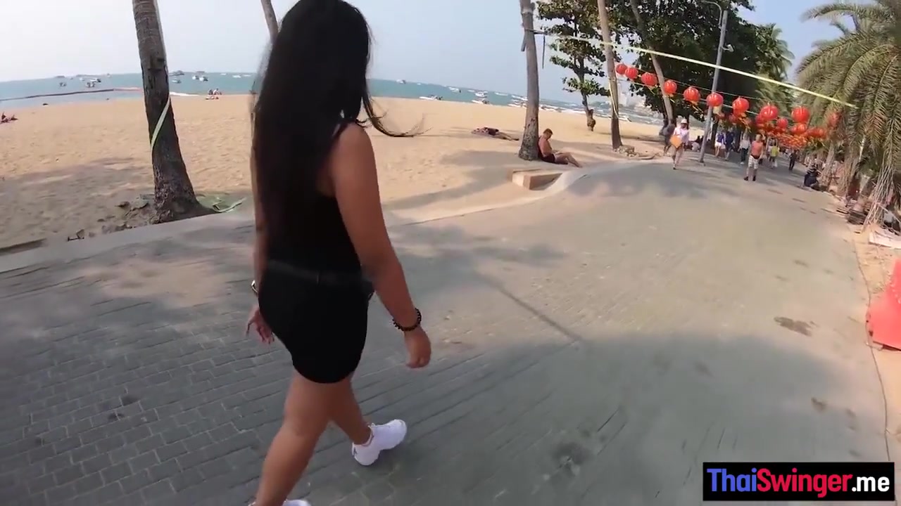 Big Booty Asian teen 18+ Slut Sucking Big Dick Before Rough Doggystyle Fucking