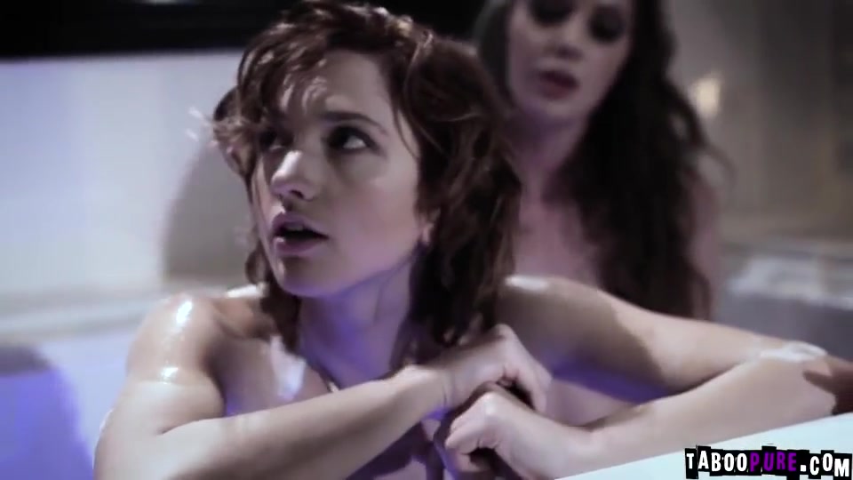 Loud Orgasms And Lesbian Action In Bath! With Casey Calvert, Eliza Jane And Pure Taboo