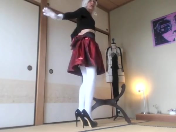 Plays dress-ups 1