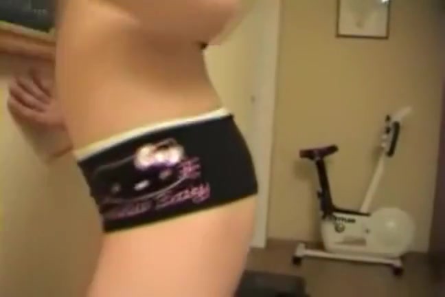 Amateur gf teasing and masturbating