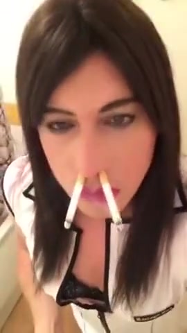 Sissy Nikki Smoking Multiples. Like for more of her.