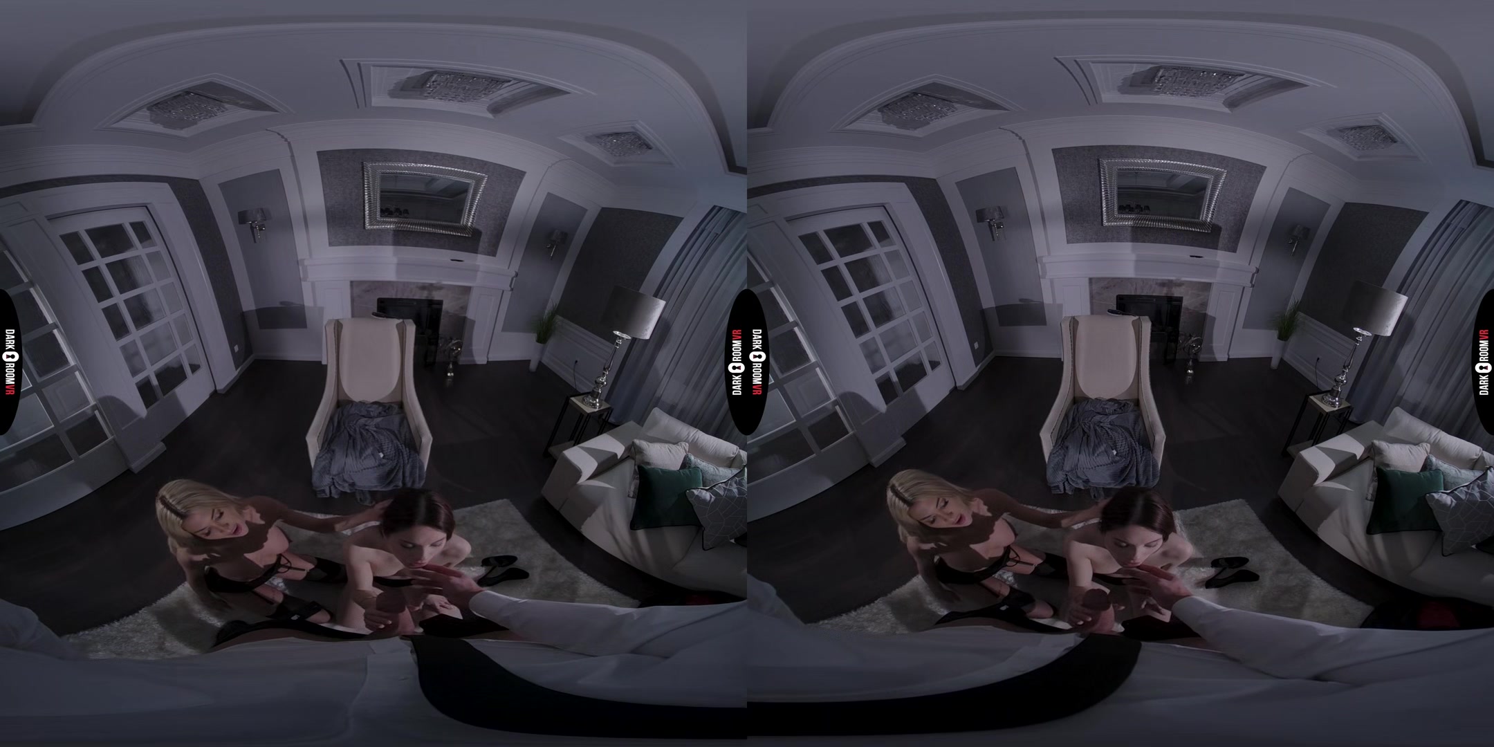 Liz Ocean & Avrora Lacosta VR Porn: Meet Your New Toy - DarkRoomVR