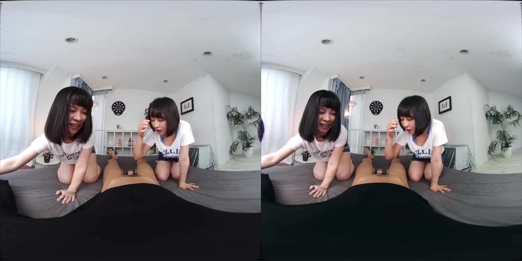 Yurina Aizawa and Ai Tsukimoto - Sandwich Play: Young Stepsisters Like Dreams Before your Eyes - MAXING