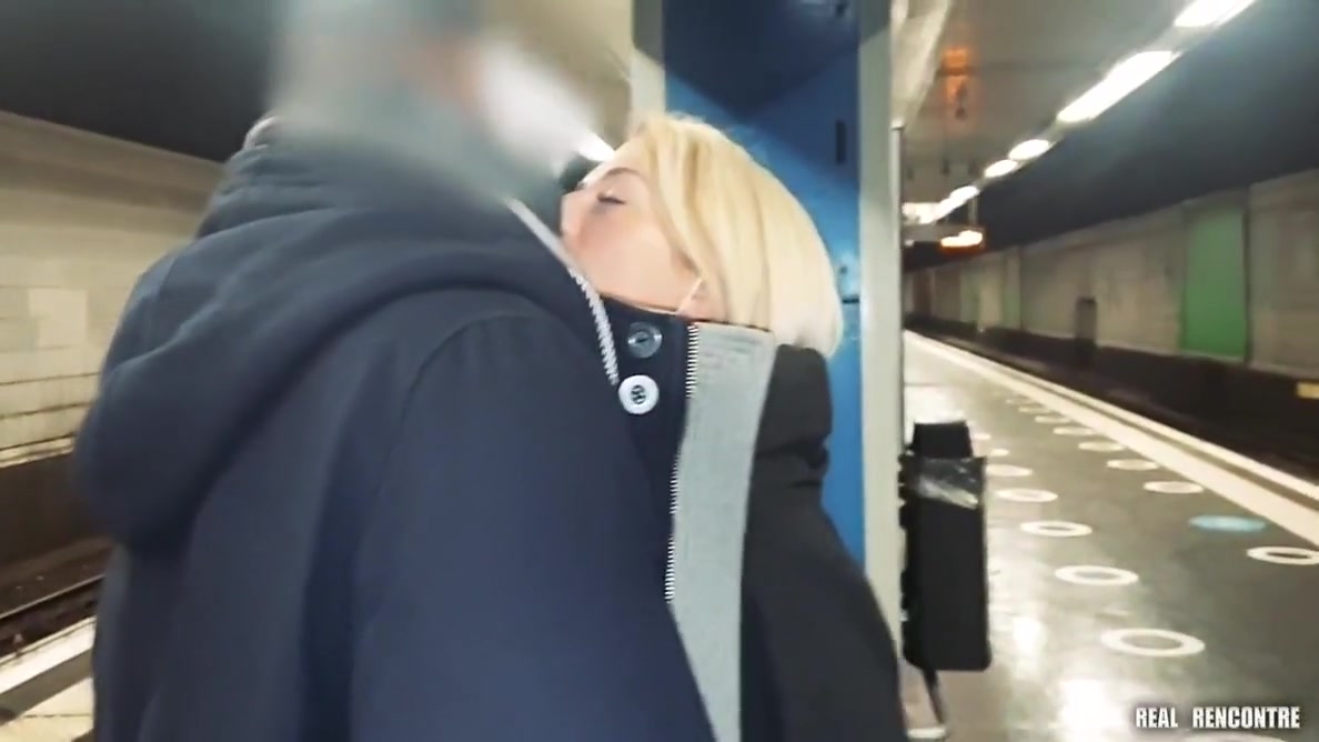Megane Lopez - Is Cheating With A Stranger At The Train Station