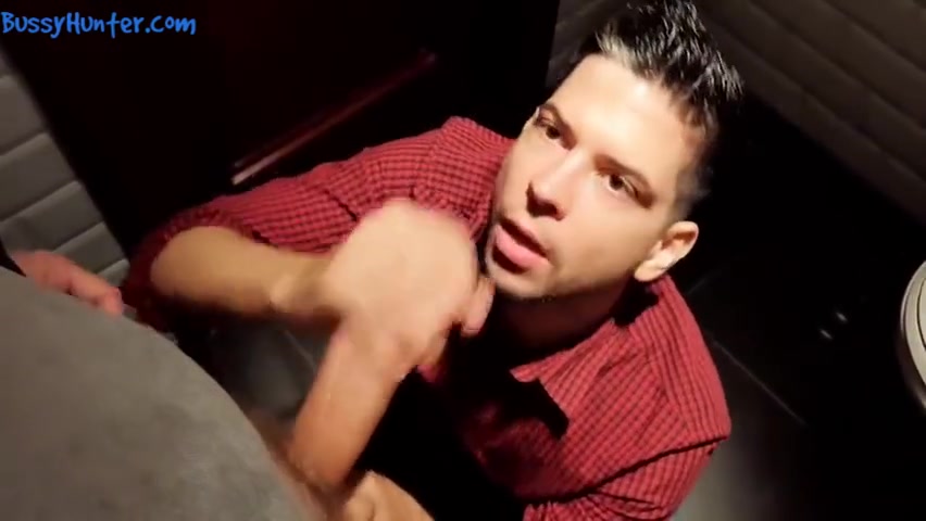 Chris & Fabio - Straight Cum On My Face In The Mall Toilet At Seeb