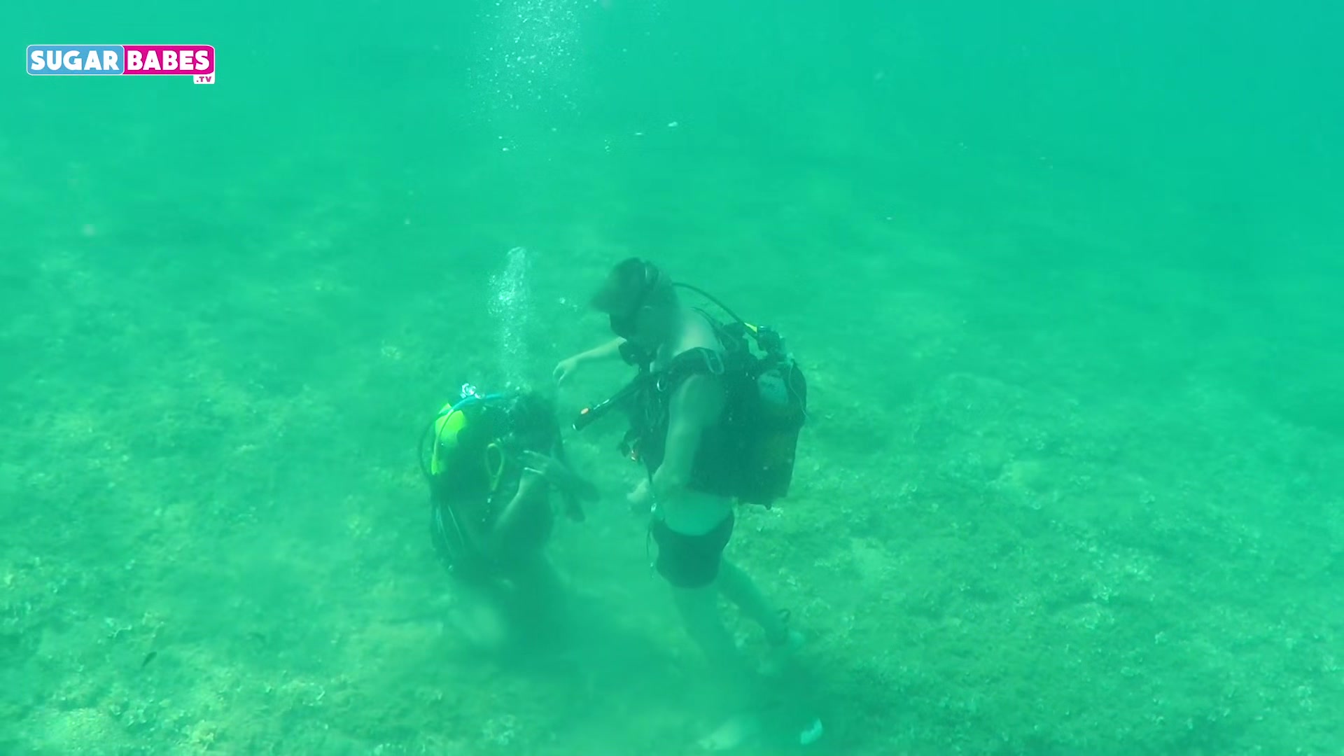I fuck his *** Under the Water
