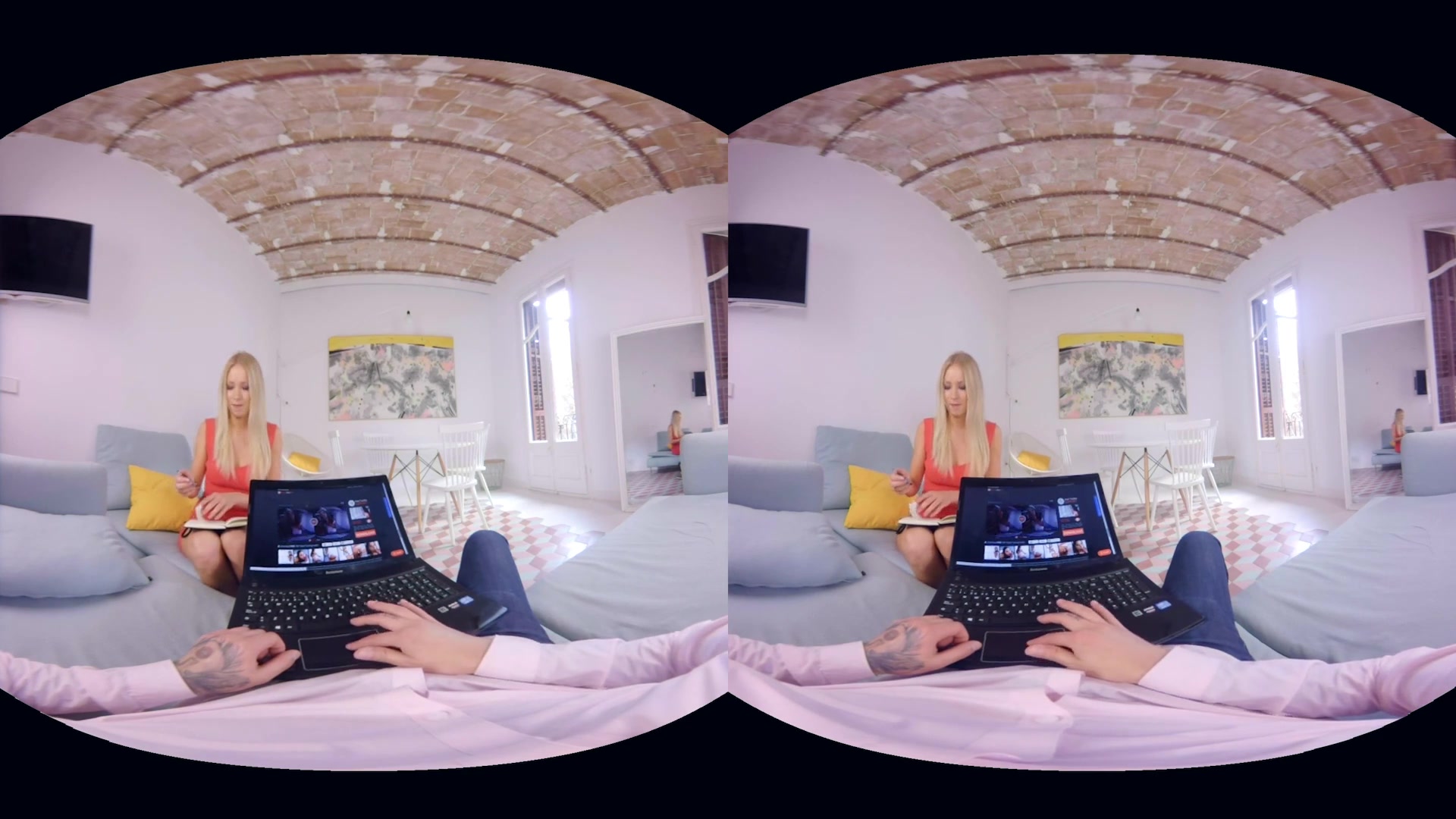 Adrian Dimas Kiara Lord in My intern - VirtualRealPorn