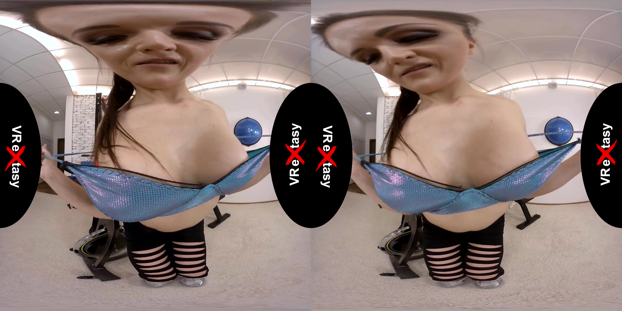 Barbara Bieber Masturbates in Fitness Centre - SexLikeReal
