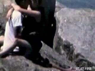 camera man caught this naughty girl riding her boyfriend