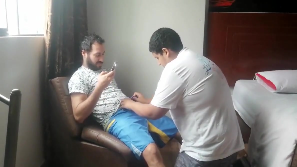 Getting A Visit From A Young Bear Who Wants My Cock