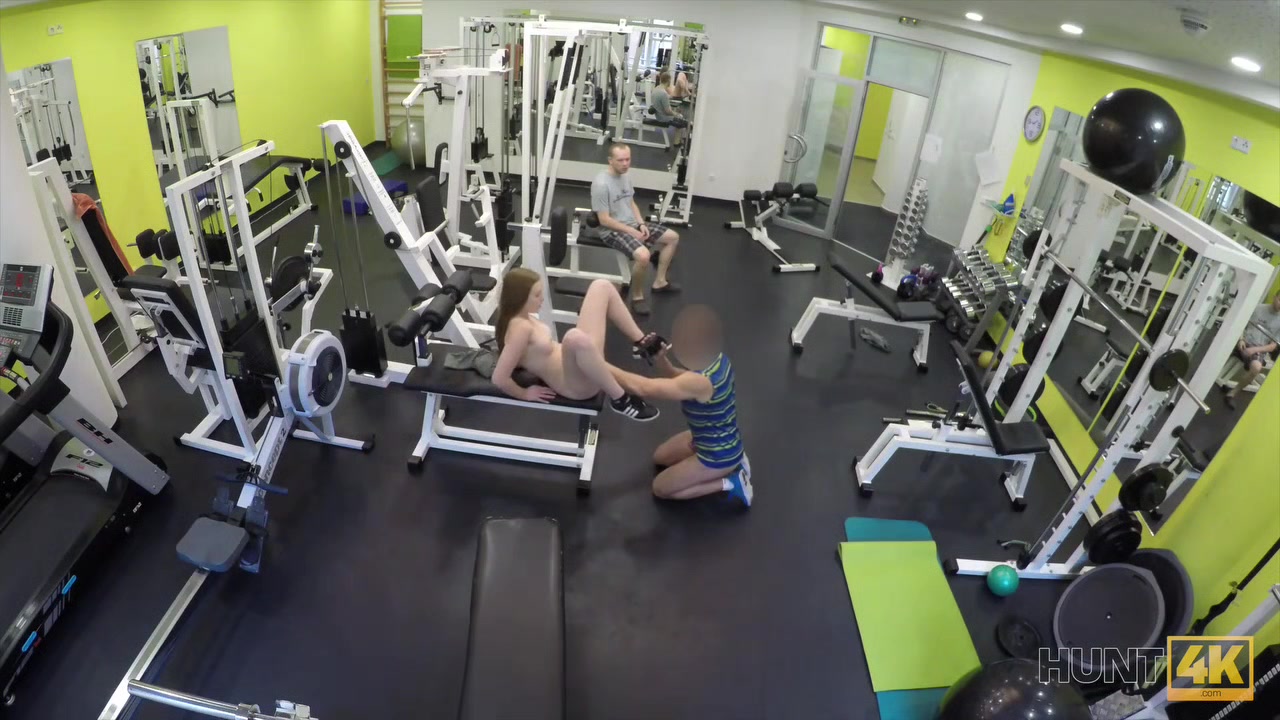HUNT4K. Cuckold video where winsome gal is fucked by mature stranger