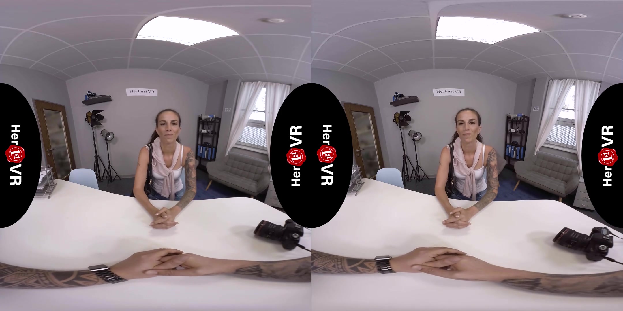 Alzbeta - VR Casting - Amateur First Time Naked Hardcore