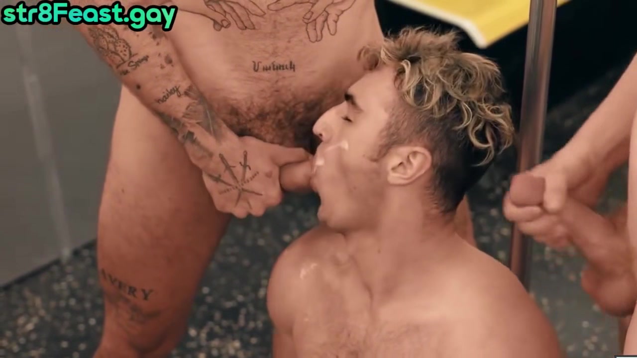 Str8 Handsome Guys Cumming With Gays In Gay Compilation