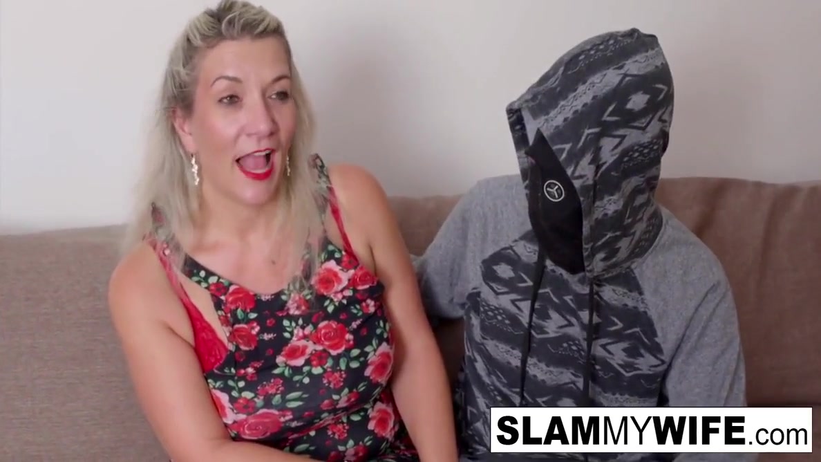 Hot Blonde Babe Takes A Strangers Big Cock