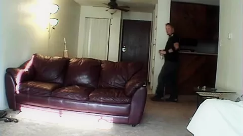 Slut doggystyled hard on spy cam