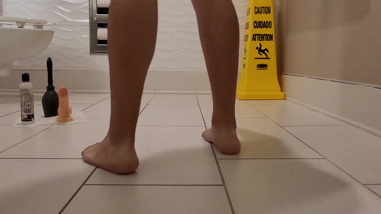 Horny At Work Sissy Ass Squirt