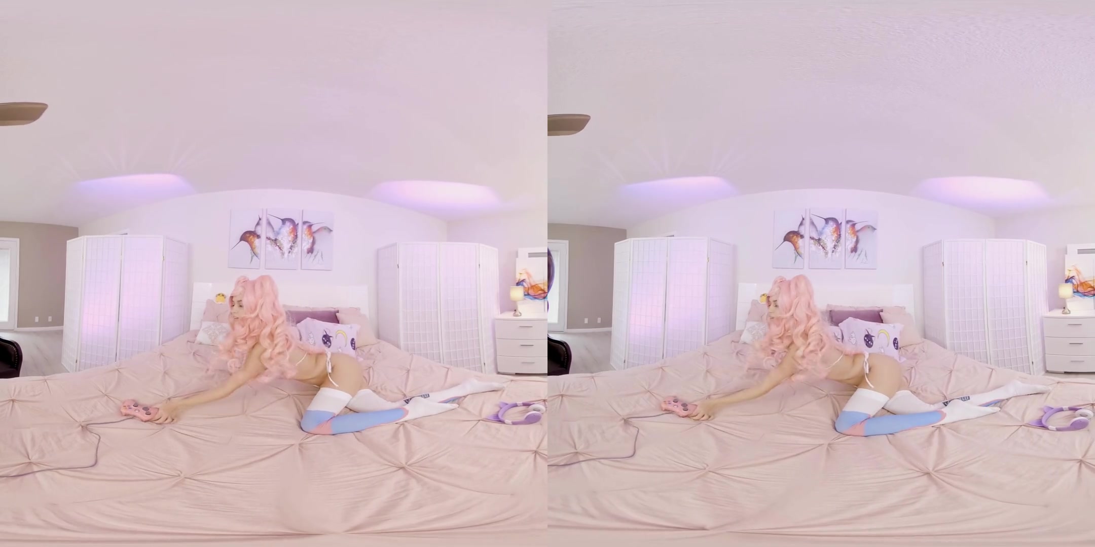 Naughty Dolphin - Pink Haired Cosplay Cutie Solo