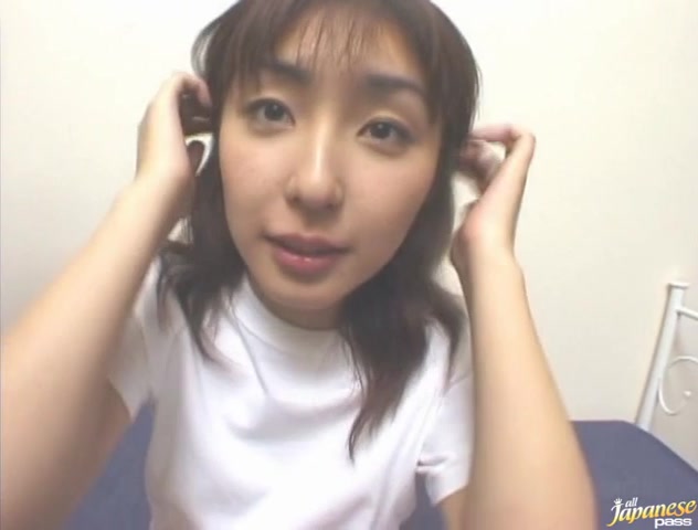 School Haruka Hhoshikawa blow her professor´s belly stick