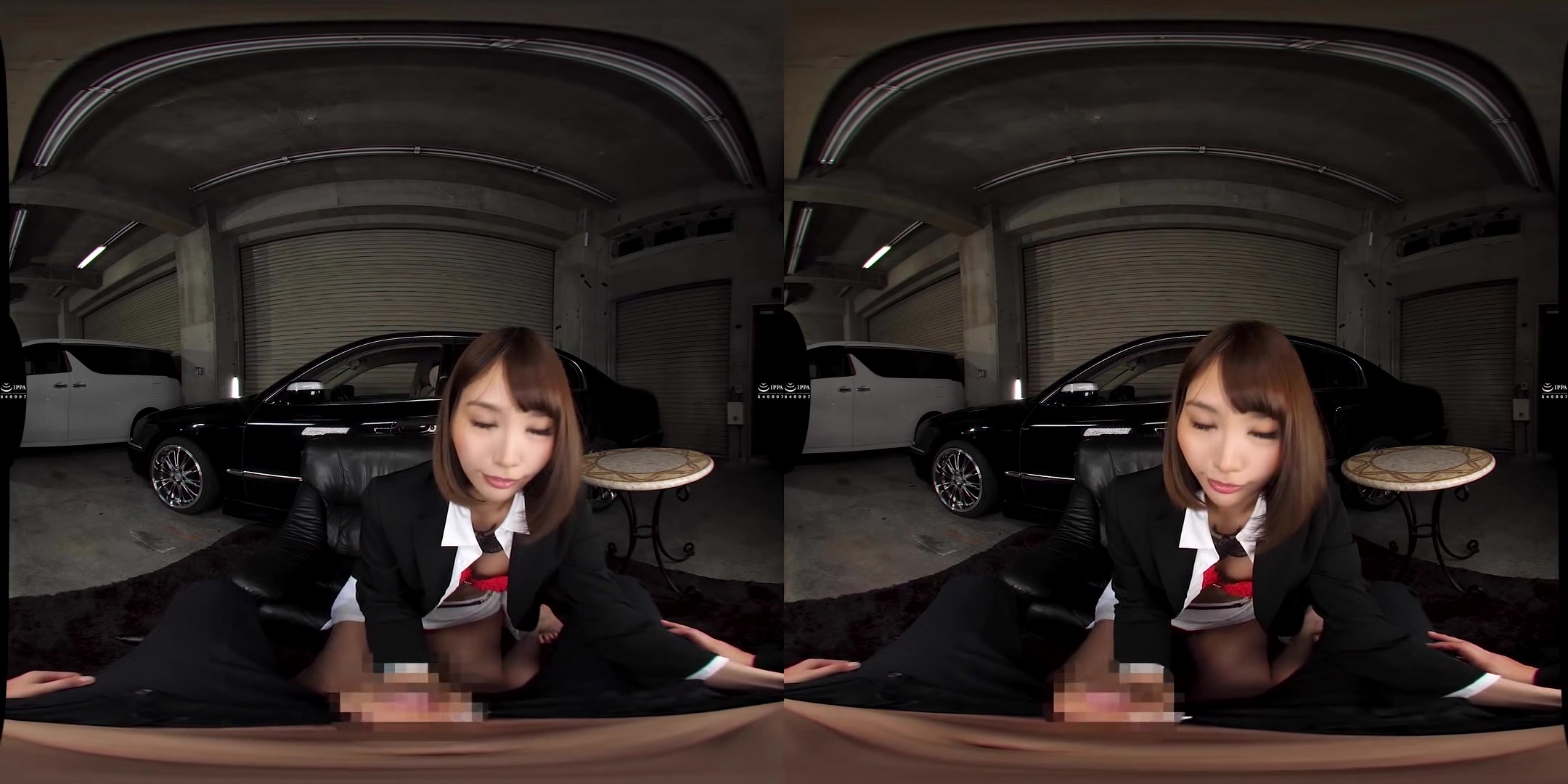 The Tall, Tattooed, and Seductive Car Dealer - Beautiful Japanese OL Blowjob and Sex