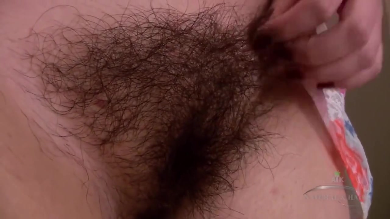 Asian Babe Ami Plays With Her Panties And Hairy Body