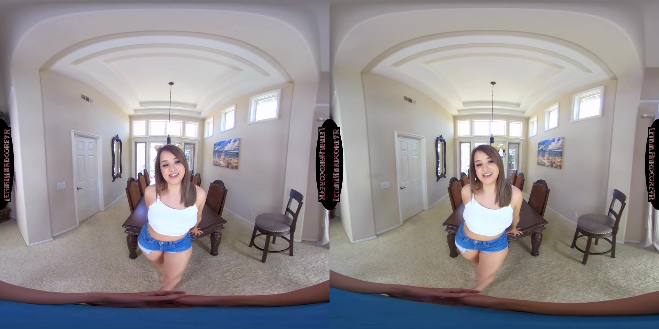 My Latina Stepdaughter Has Big Tits - Latina teen 18+ Blowjob and Taboo Sex