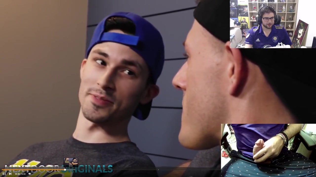 Straight Friends Measure Cocks And Fuck Each Other - Reaction