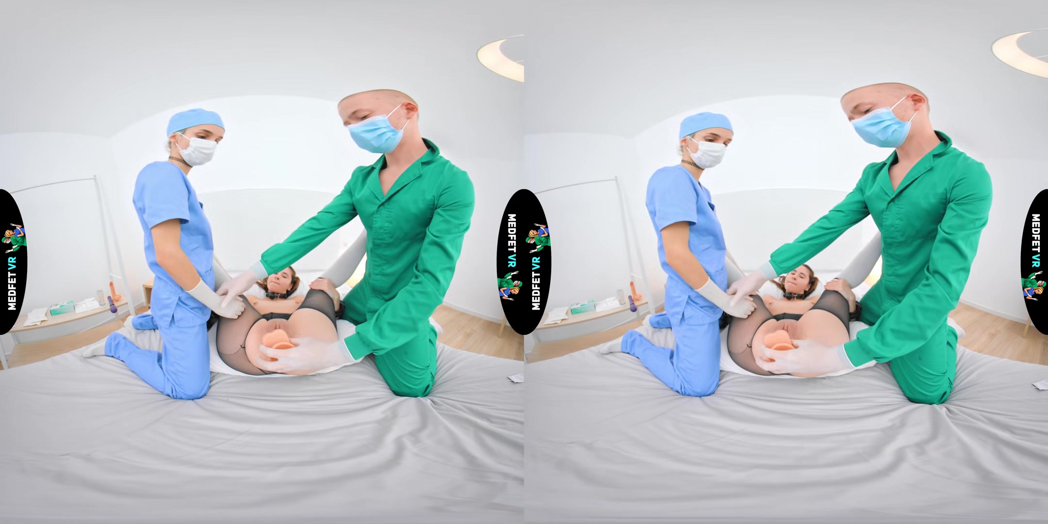 College 18yo Teen Fucked By Nurse And Doctor