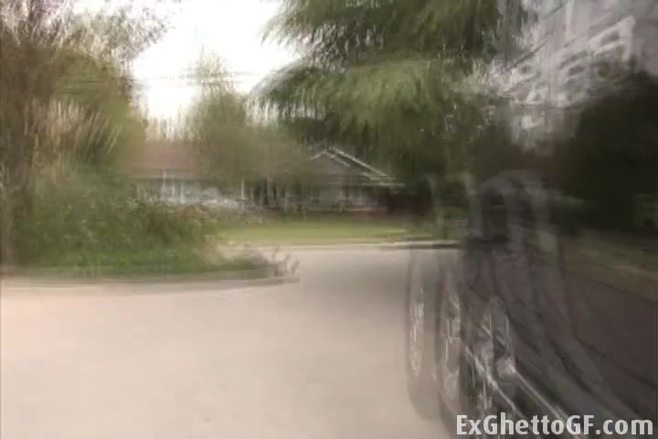 ExGhettoGf: Two ghetto slut and one big black cock