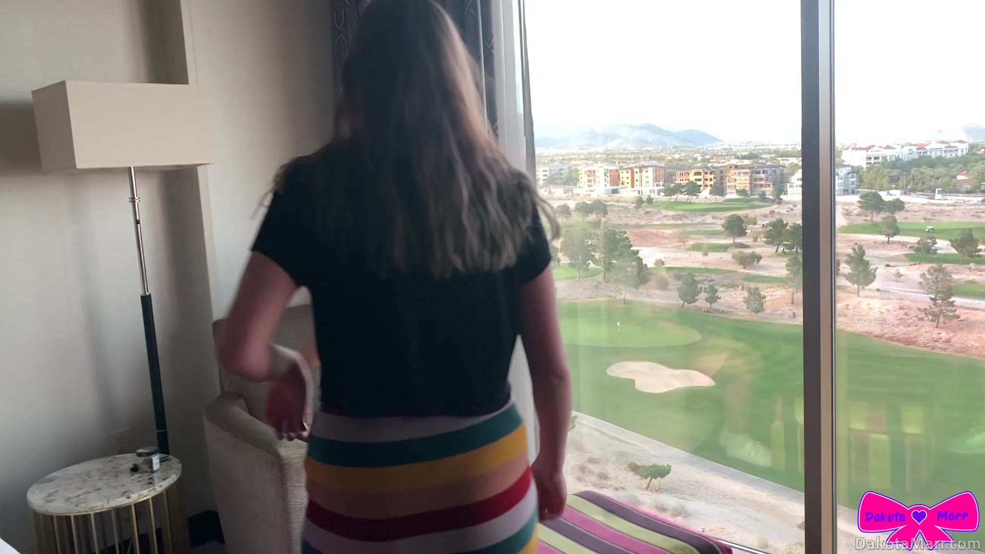 Caught Punished Hotel Weed Smoking - Dakota Marr